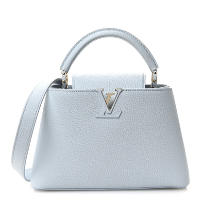 Louis Vuitton Taurillon Capucines BB Olympe Blue 1 of 10