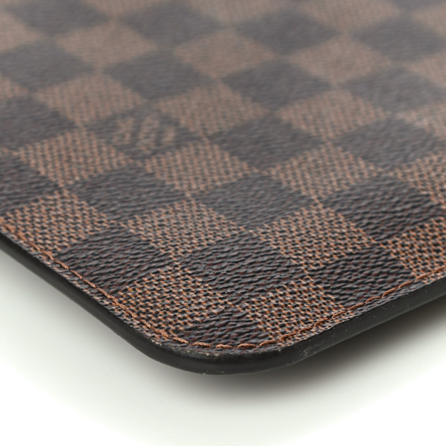 Damier Ebene Neverfull MM GM Pochette Rose Ballerine