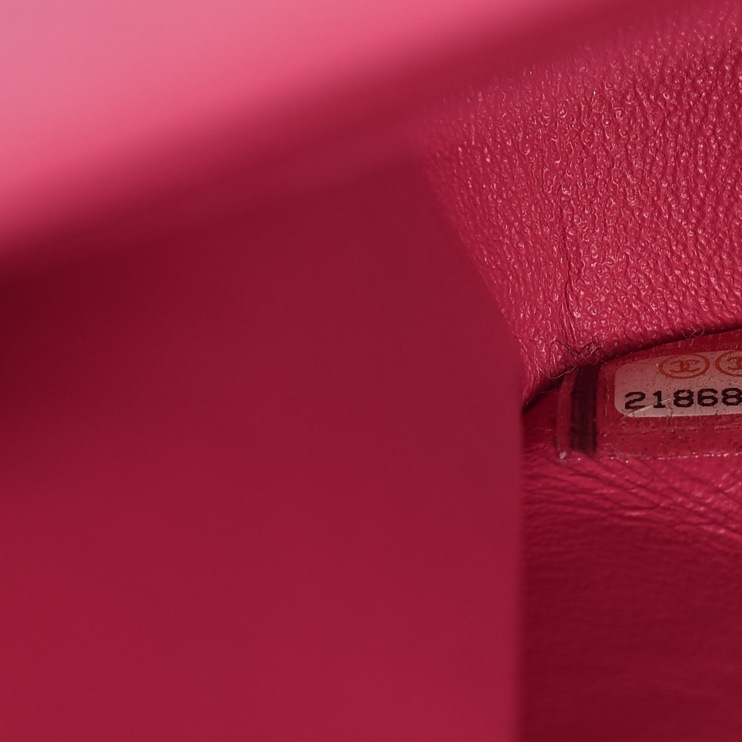 Chanel Lambskin Quilted Jumbo Double Flap Fuchsia 8 of 9