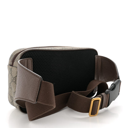 Gucci Soft GG Supreme Monogram Medium Ophidia Belt Bag Dark Brown 3 of 10