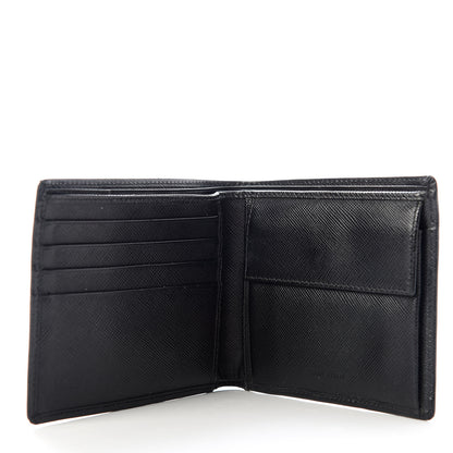 Prada Saffiano Bi-Fold Wallet Black 5 of 6