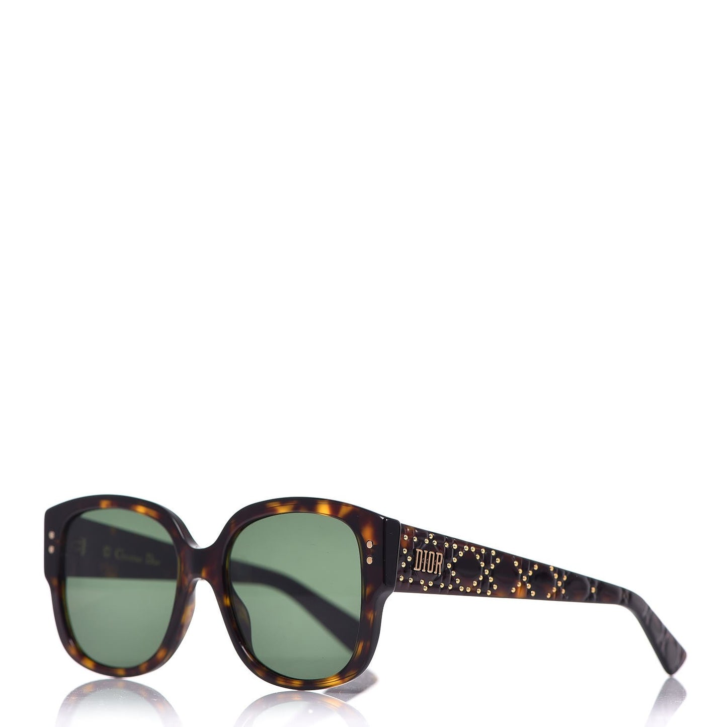 Lady Dior Studs Sunglasses Tortoise