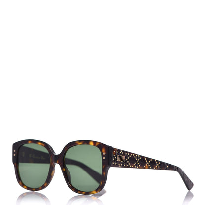 Christian Dior Lady Dior Studs Sunglasses Tortoise 1 of 11