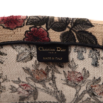 Christian Dior Canvas Embroidered Large Broderie Dior Flowers Book Tote Multicolor 8 of 13