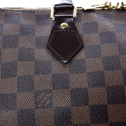 Louis Vuitton Damier Ebene Speedy Bandouliere 35 18 of 20