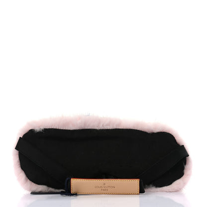 Louis Vuitton Monogram Mink Fur Sleep Mask Light Pink 2 of 4