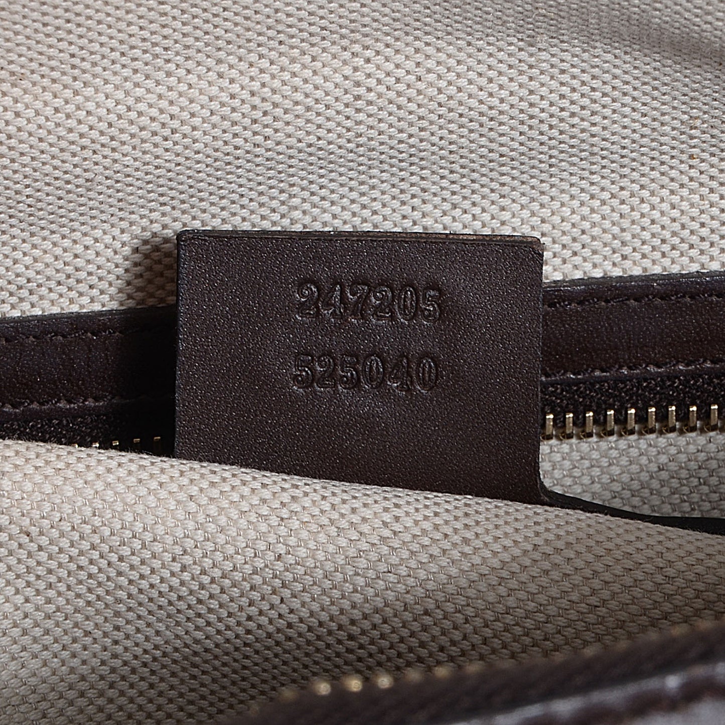 Monogram Selleria Calfskin Vintage Web Medium Boston Beige Ebony Cocoa