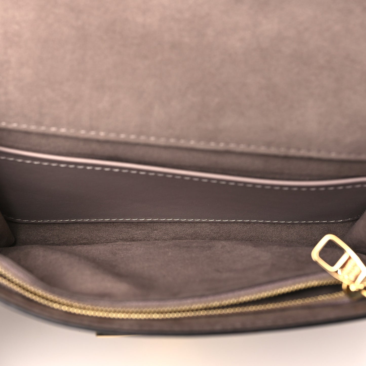 Calfskin Chain Louise MM Mastic