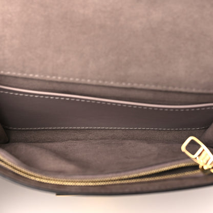 Louis Vuitton Calfskin Chain Louise MM Mastic 5 of 8