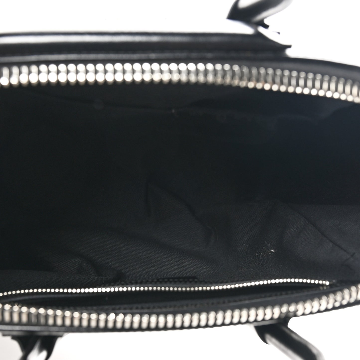 Shiny Lord Calfskin Medium Antigona Black