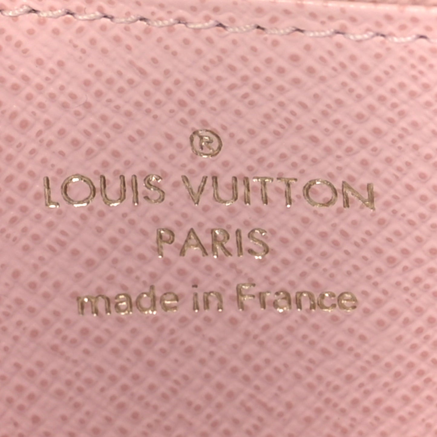Damier Ebene Zippy Coin Purse Rose Ballerine