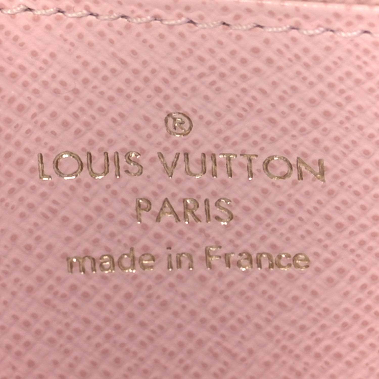 Louis Vuitton Damier Ebene Zippy Coin Purse Rose Ballerine 6 of 8