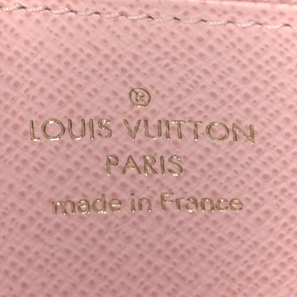 Louis Vuitton Damier Ebene Zippy Coin Purse Rose Ballerine 6 of 8