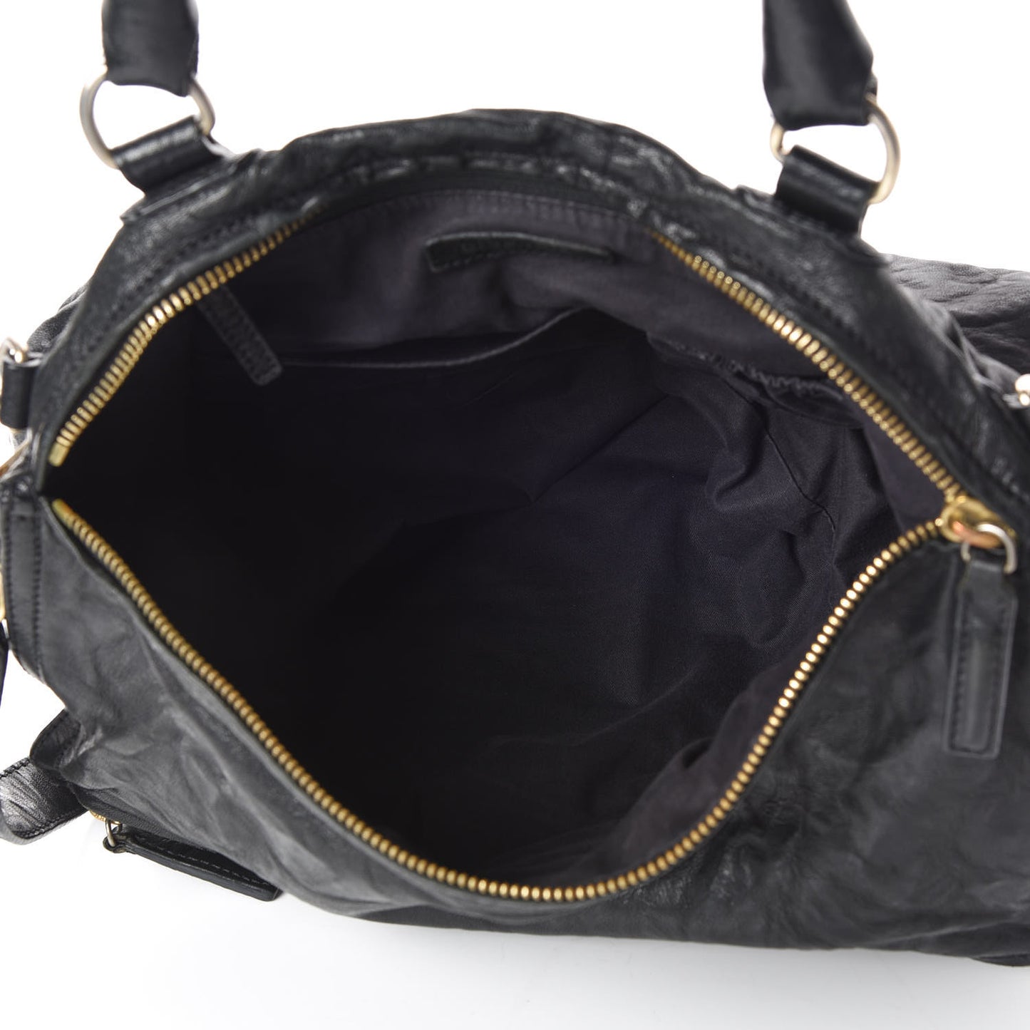 Tumbled Sheepskin Large Pandora Black