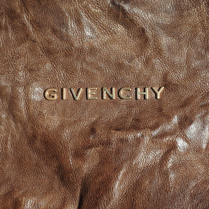 Givenchy Tumbled Sheepskin Medium Pandora Anthracite Grey 6 of 9