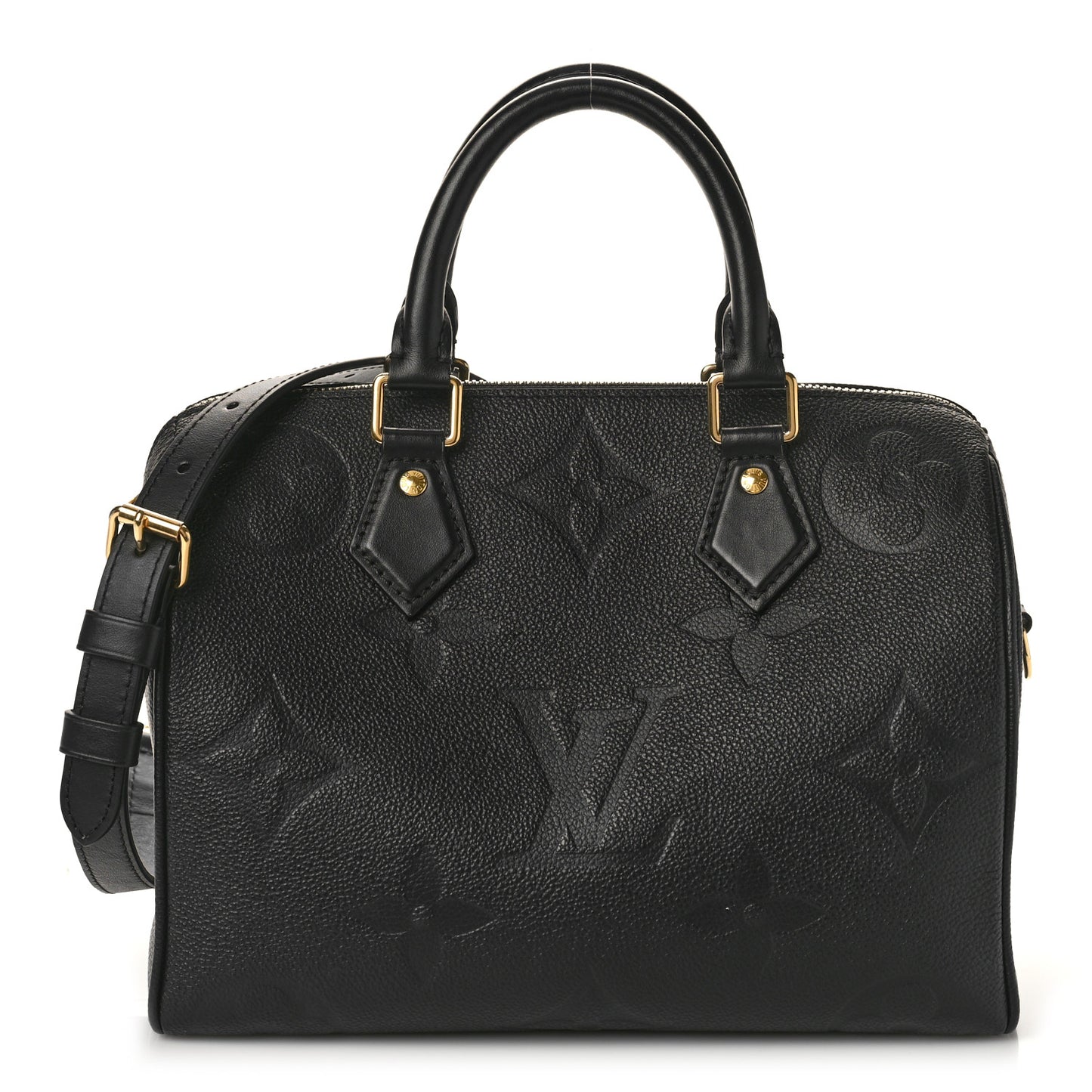 Empreinte Monogram Giant Speedy Bandouliere 25 Black