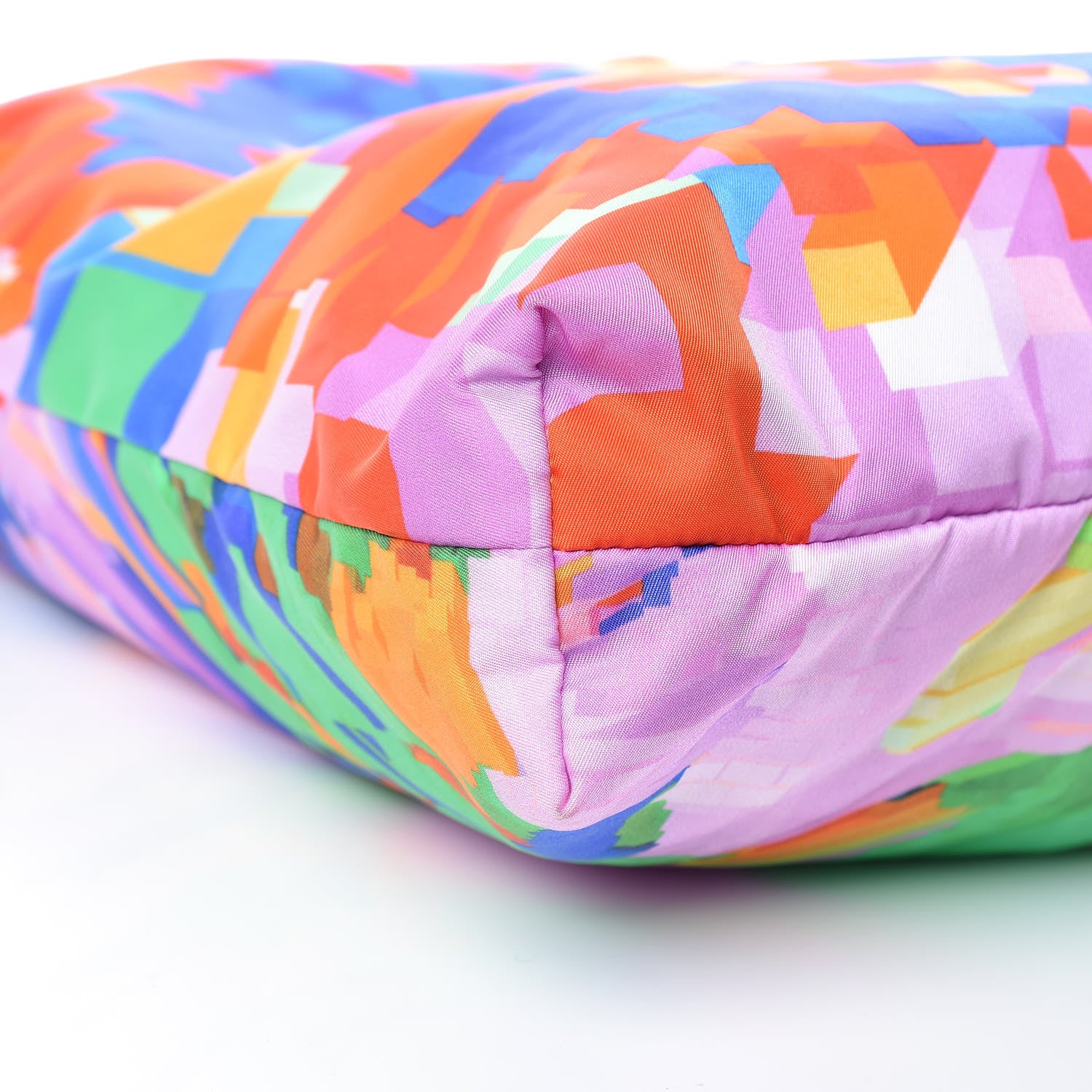 Chanel Nylon Printed CC Tote Multicolor 6 of 14