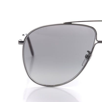 Gucci Aviator Sunglasses GG0440S Silver 7 of 8