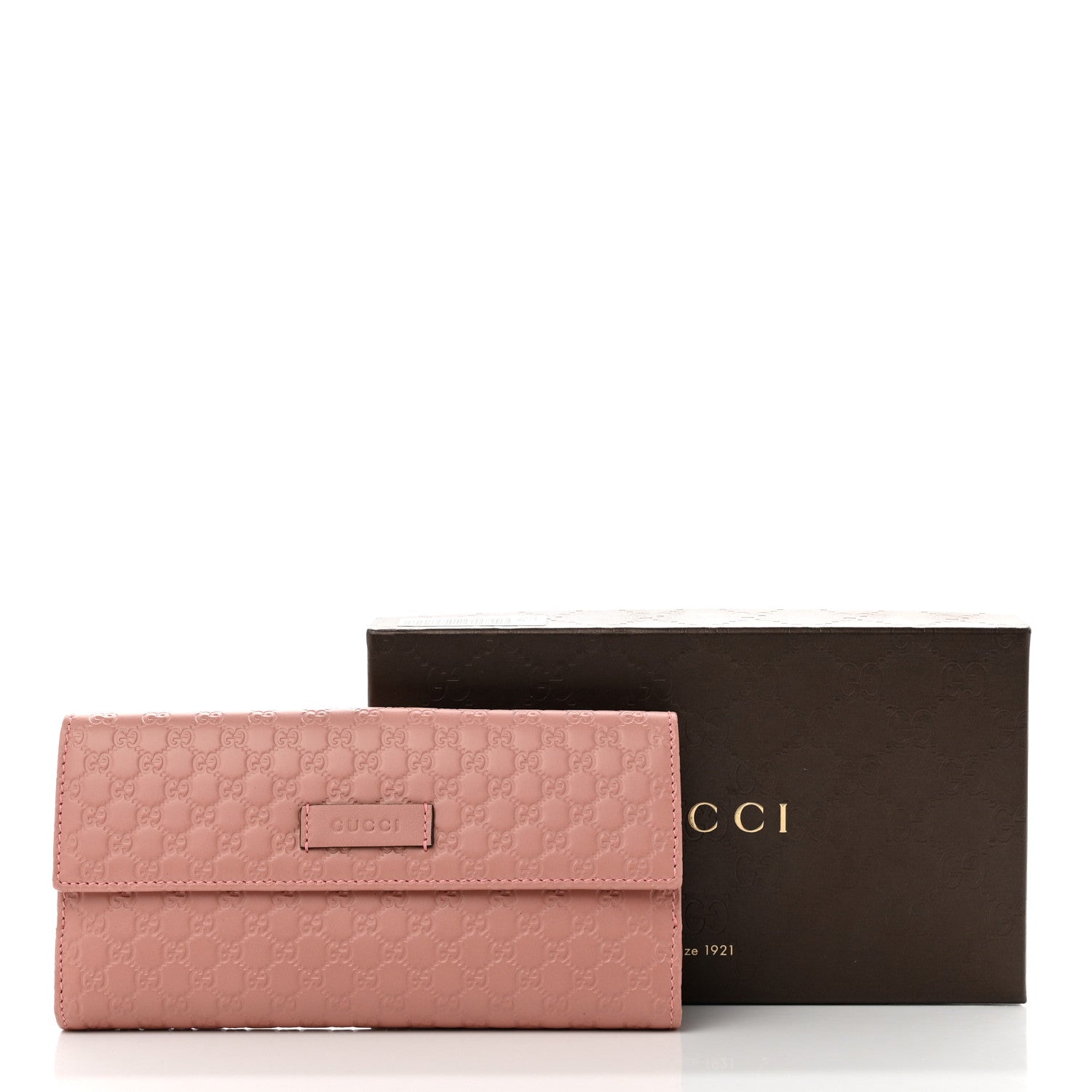 Gucci Microguccissima Continental Flap Wallet Soft Pink 9 of 9
