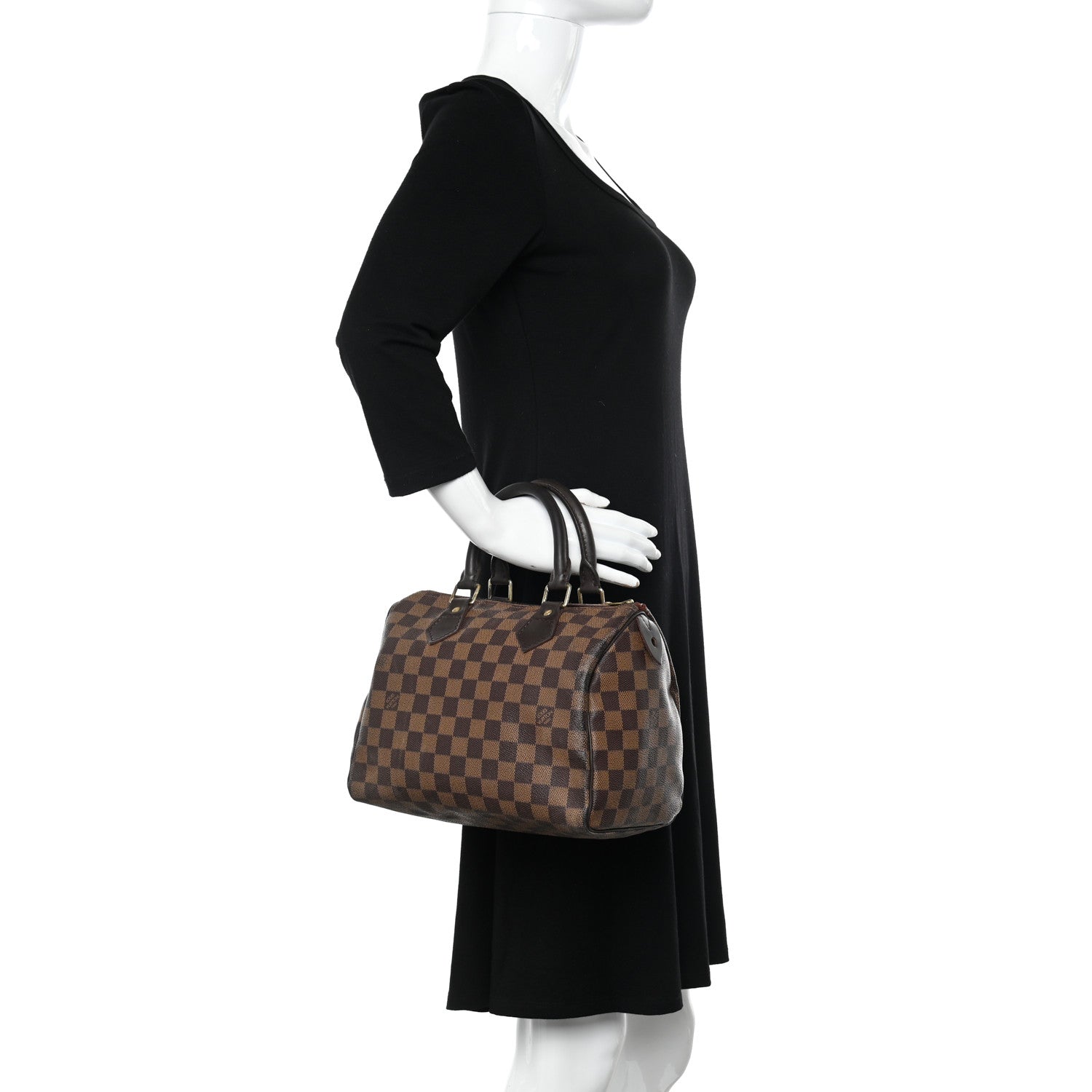 Louis Vuitton Damier Ebene Speedy 25 2 of 12