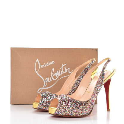 Christian Louboutin Glitter No Prive 120 Pumps 39 Multicolor 8 of 8