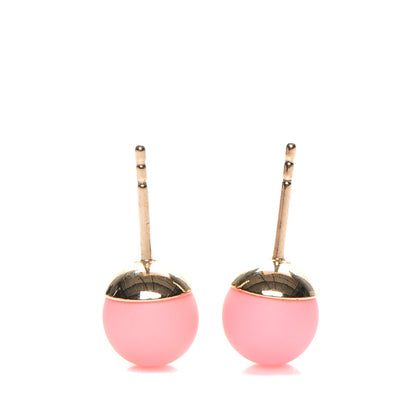 Christian Dior Mise En Dior Tribal Earrings Pink 3 of 5