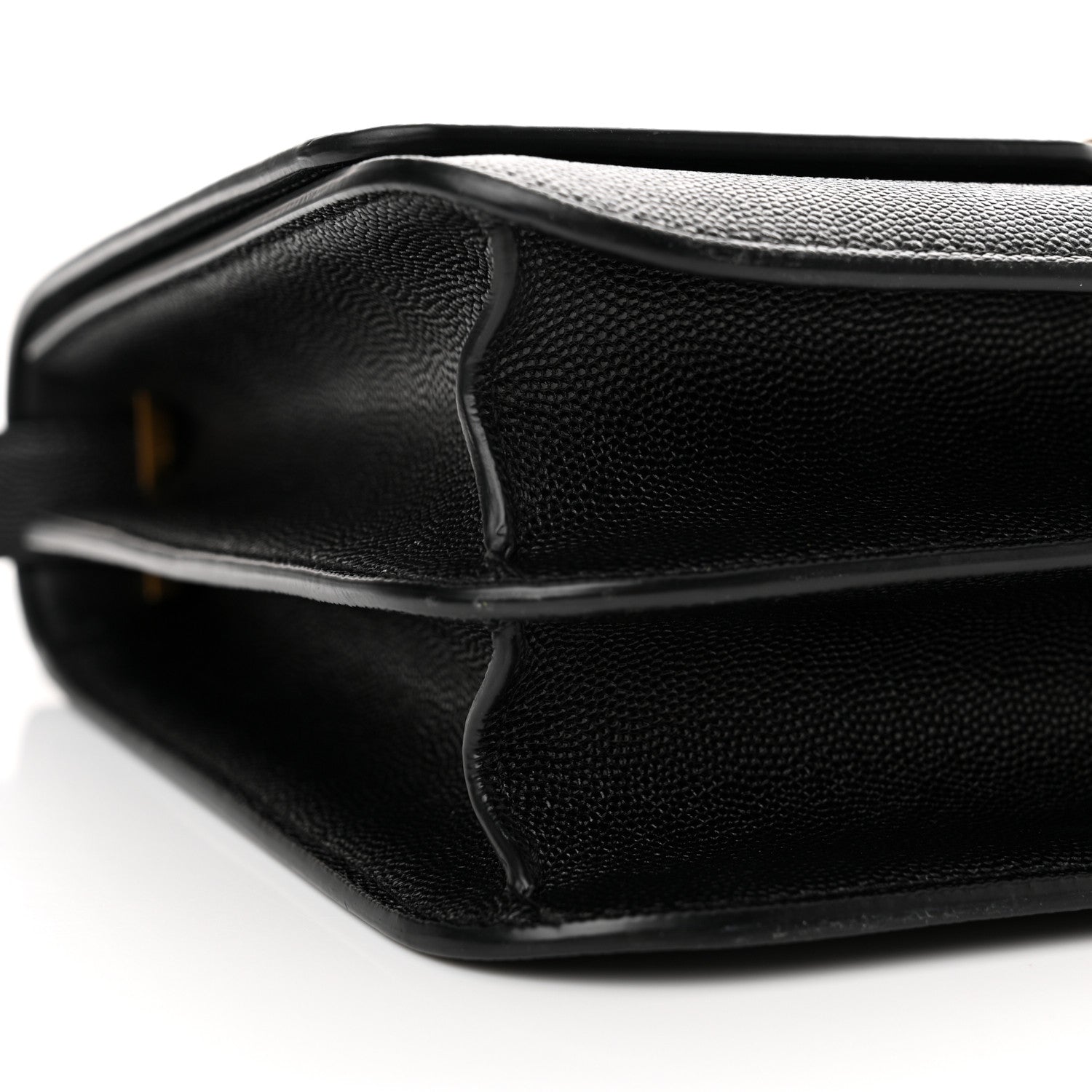 Burberry Grained Calfskin Medium TB Bag Black 8 of 10