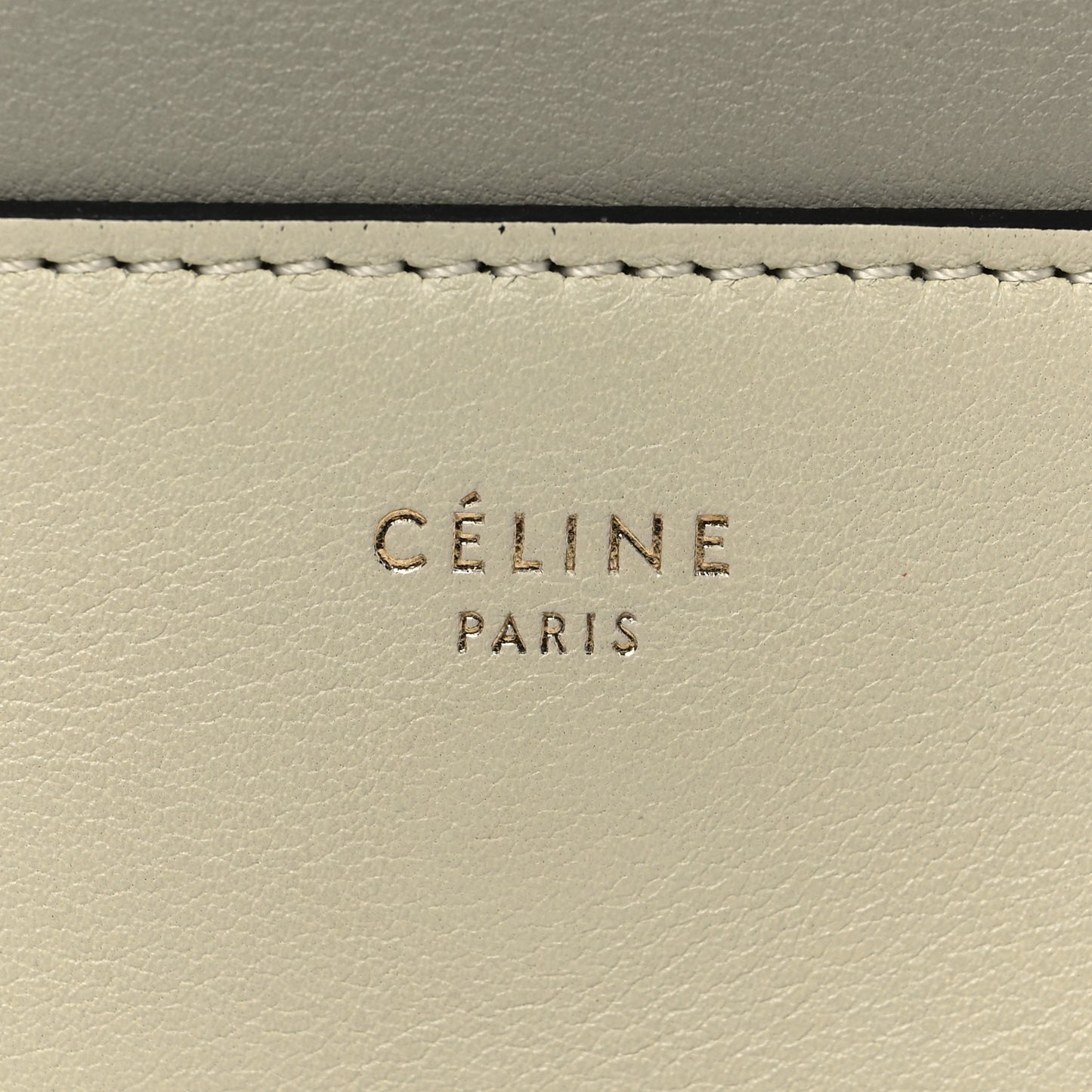 Shiny Smooth Calfskin Medium Frame Shoulder Bag Chalk Mastic
