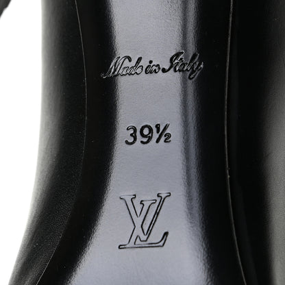 Louis Vuitton Calfskin Call Back Pumps 39.5 Black 7 of 11