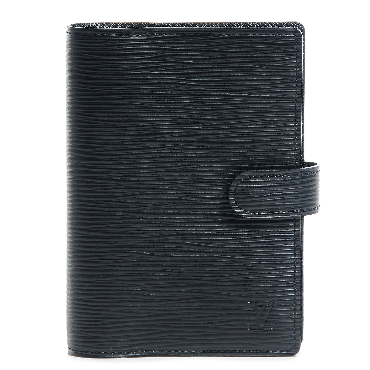 Louis Vuitton Epi Small Ring Agenda Cover Black 1 of 8