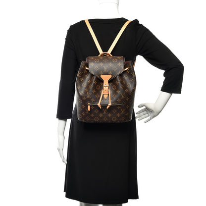 Louis Vuitton Monogram Montsouris NM Backpack 2 of 11