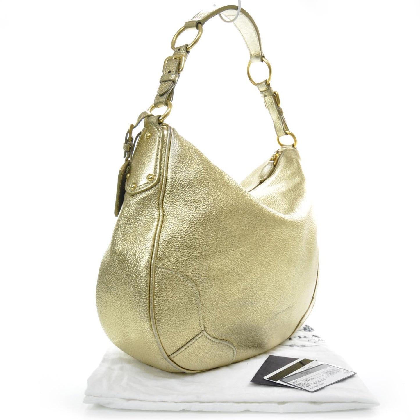 Vitello Daino Hobo Gold