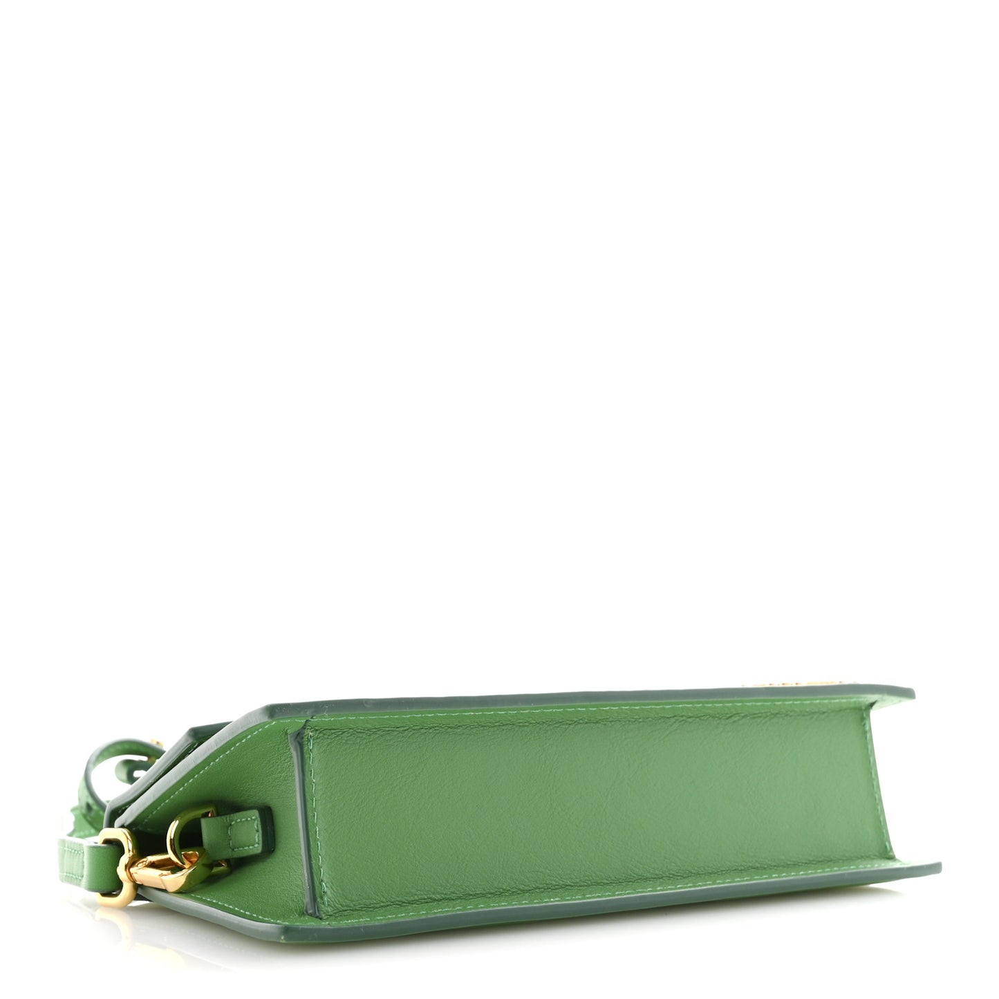Smooth Calfskin Le Chiquito Long Green