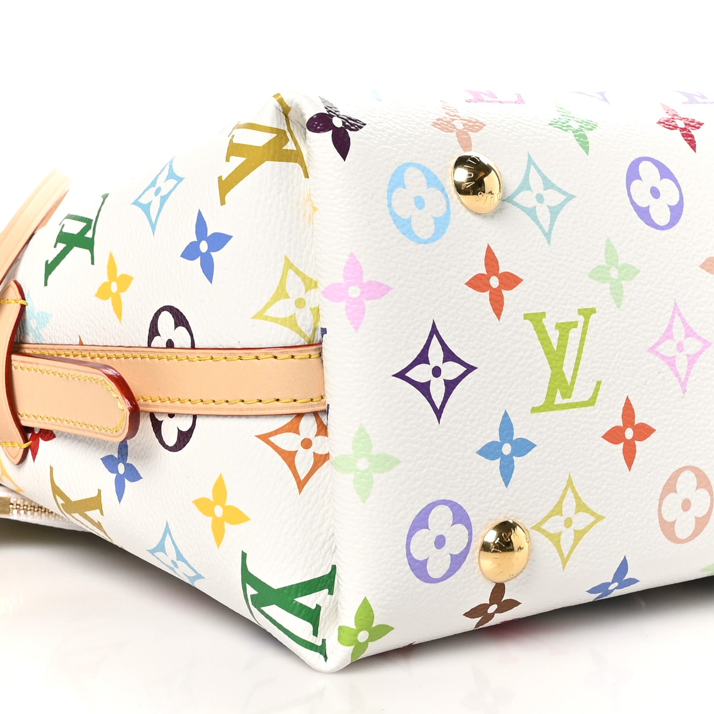 LV X TM Monogram Multicolor CarryAll PM White