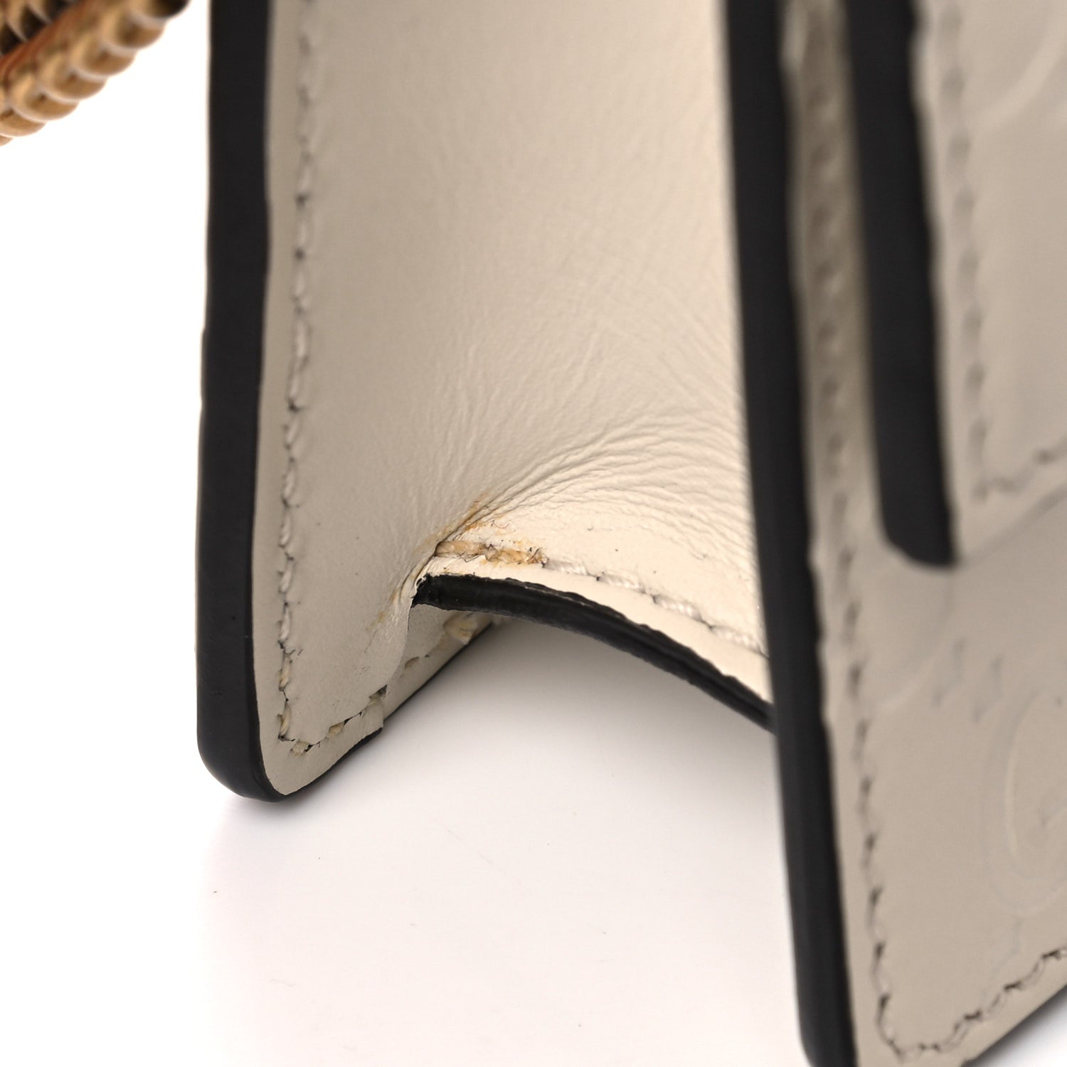 Gucci Guccissima Mini Cherry Chain Bag White 12 of 12