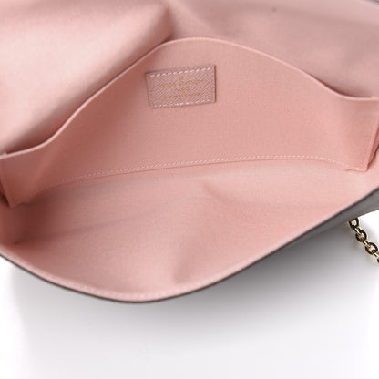 Louis Vuitton Monogram Valentine Dog Pochette Felicie Chain Wallet 5 of 11