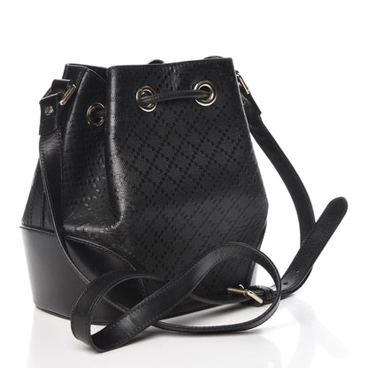 Gucci Bright Diamante Small Bucket Bag Black 3 of 12