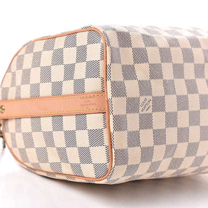 Louis Vuitton Damier Azur Speedy Bandouliere 25 8 of 9
