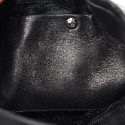 Prada Nappa Frills Shoulder Bag Black 10 of 16