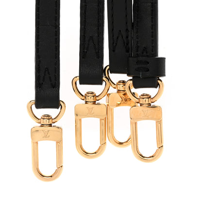 Louis Vuitton Calfskin Palm Springs Backpack Mini Straps Black 5 of 7