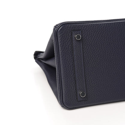 Hermes Togo Birkin 30 Bleu Nuit 7 of 10