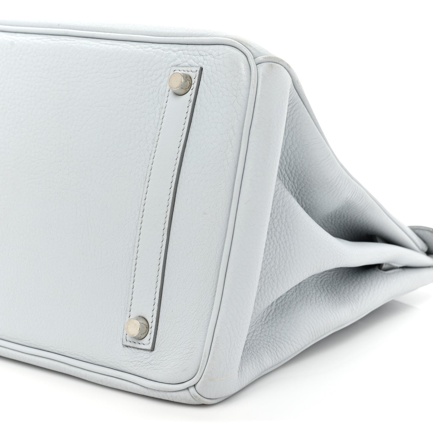 Taurillon Clemence Birkin 35 Gris Perle