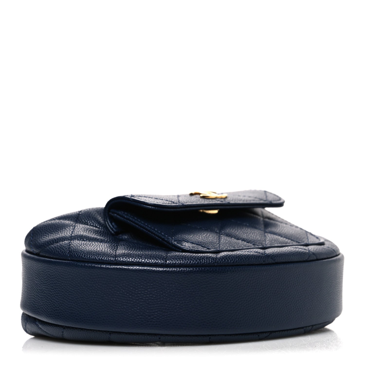 Chanel Caviar Quilted Polly Pocket Pouch Hobo Navy 4 of 11