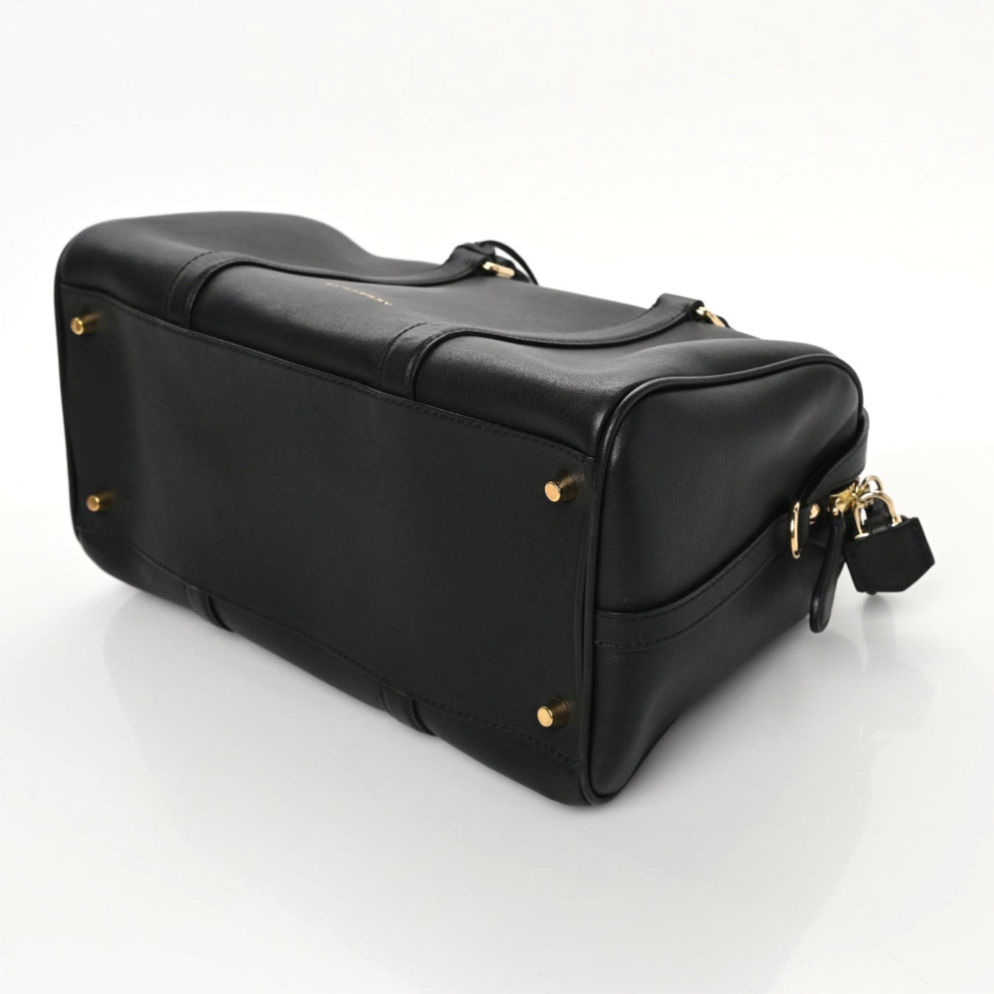 Derby Calfskin Medium Alchester Bowling Bag Black