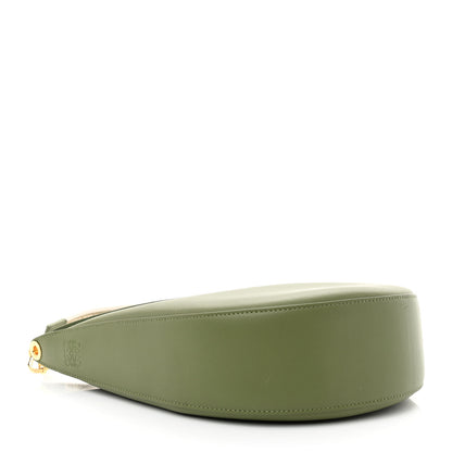 Loewe Satin Calfskin Jacquard Luna Bag Avocado Green 6 of 11