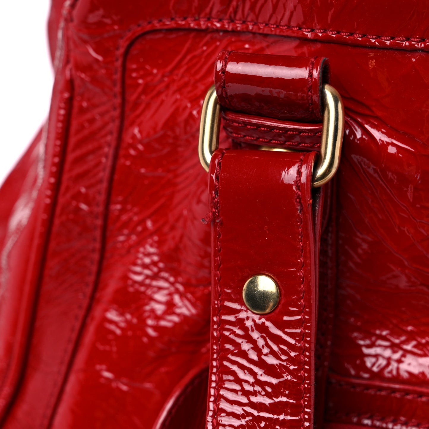 Vitello Naplak Small Bag De Jour Rosso