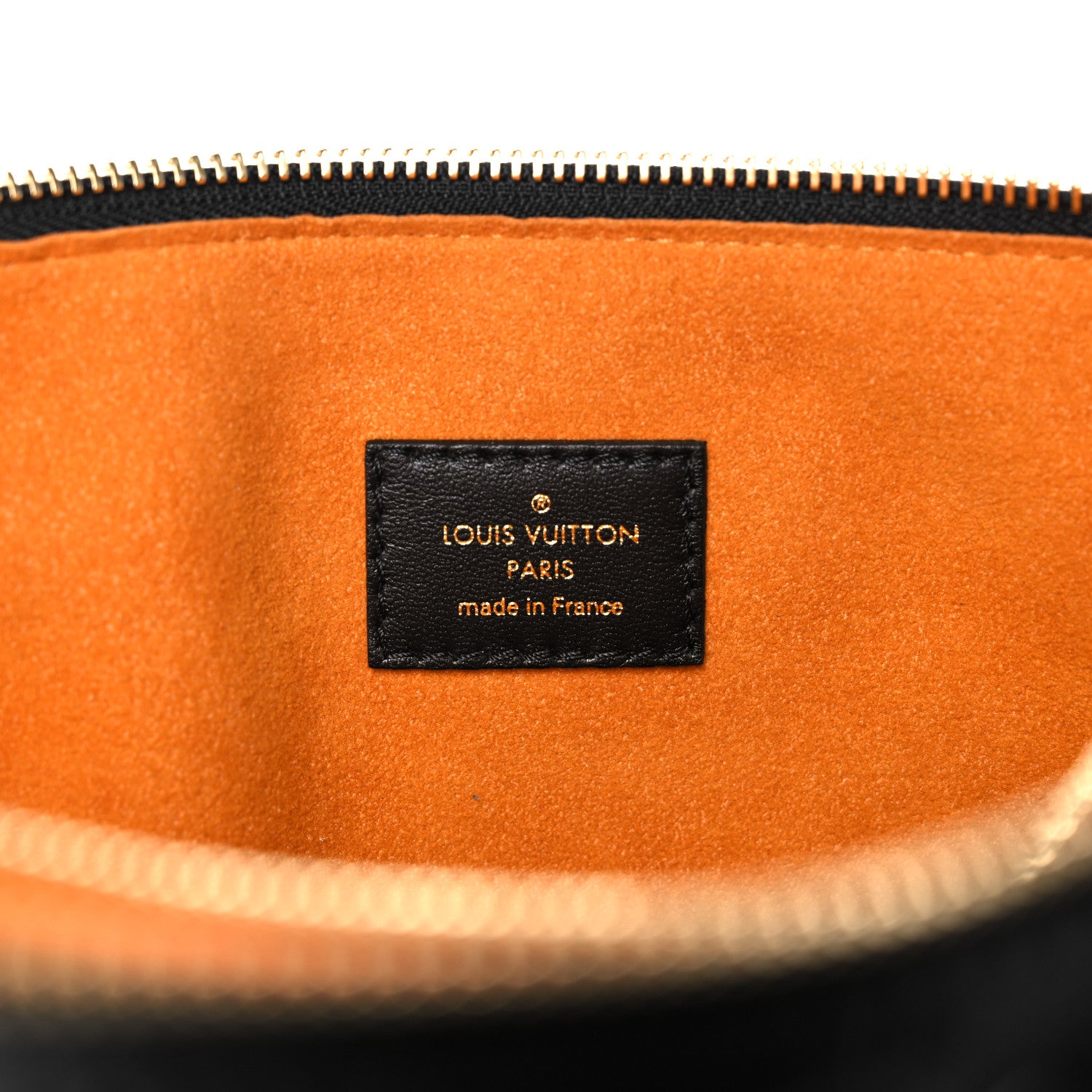 Louis Vuitton Lambskin Embossed Monogram Coussin MM Black 6 of 11