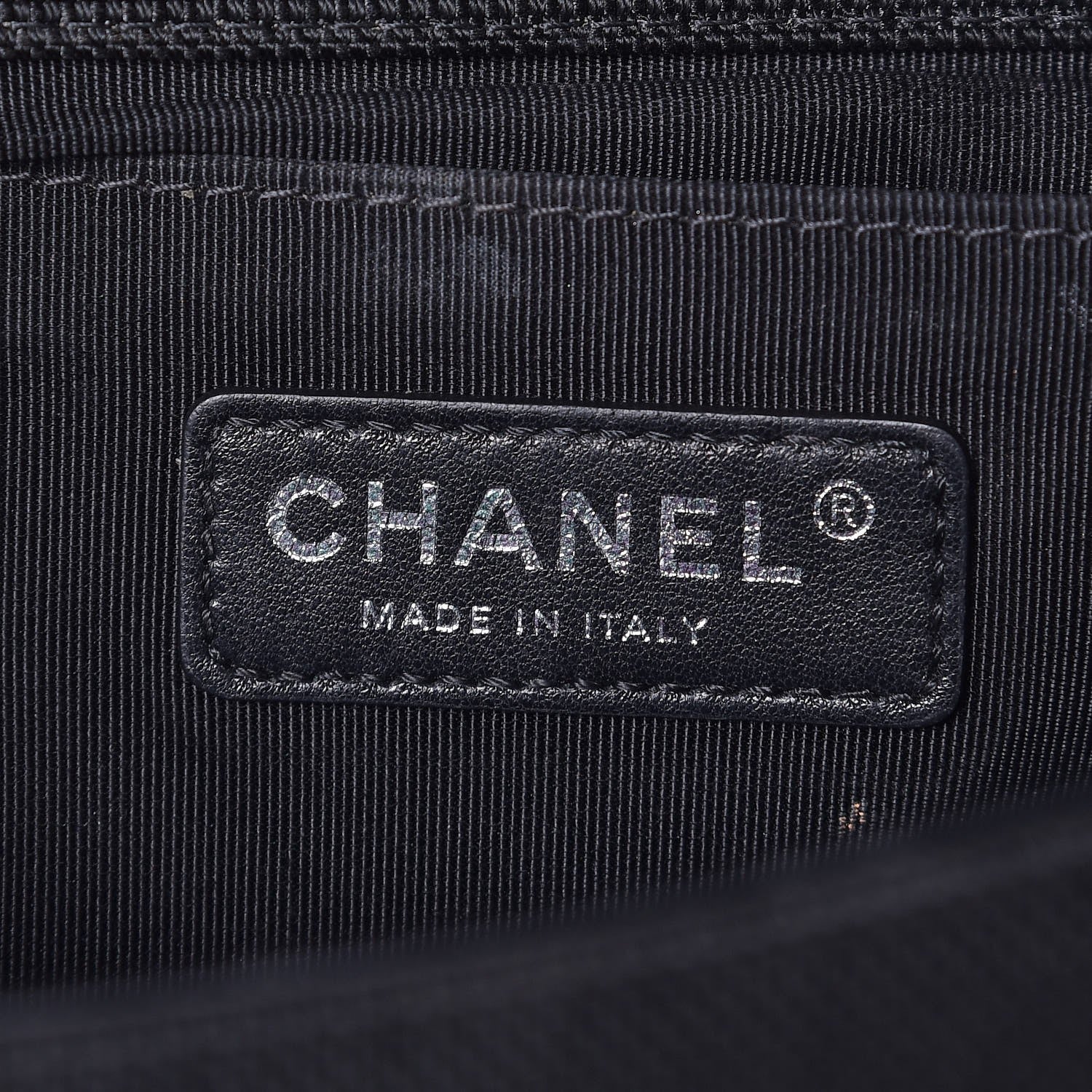 Chanel Canvas Quilted Medium Fluo Boy Flap Black Grey Yellow 6 of 11