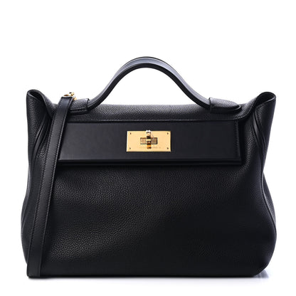 Hermes Taurillon Maurice Swift 24/24 29 Black 1 of 10