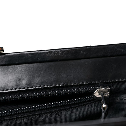 Burberry Nova Check Top Handle Tote Black 13 of 17